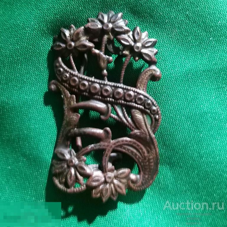 Старинная пряжка женская, очень красивая, , бронза, Империя