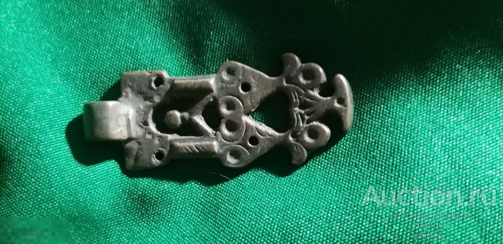 Старинная накладка, из Сибири, малые народы Севера