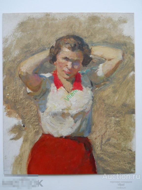 Ленивцев В. А. (1927-2019) Этюд к диплому №137 