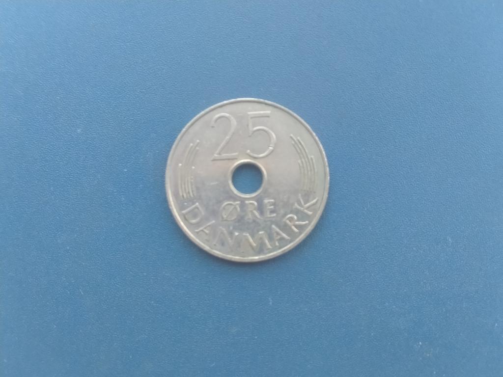 Дания 25 эре 1978 года лот 2