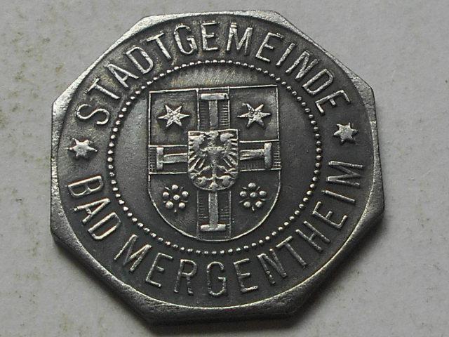 10 пфеннигов 1918 год германия нотгельд железо