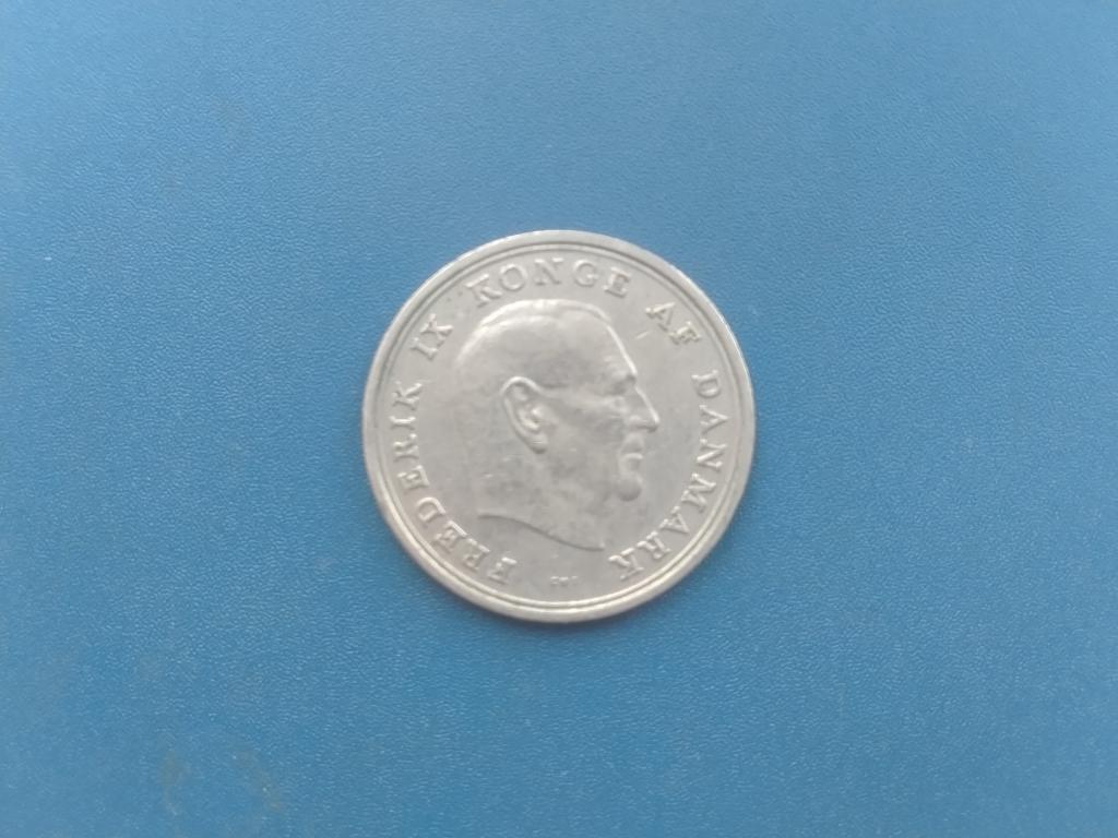 Дания 1 крона 1969 год