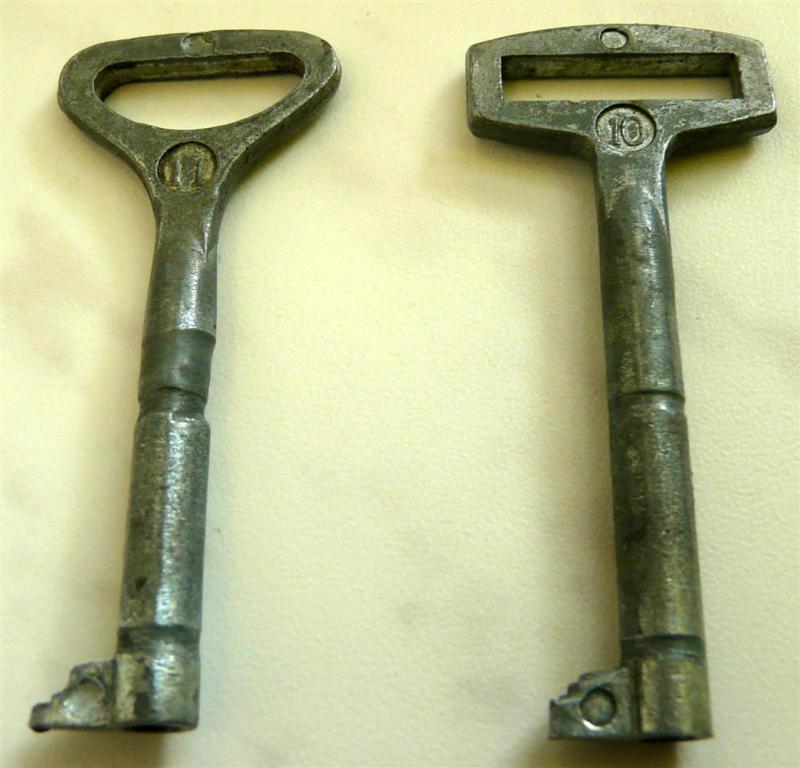 Ключ для Мебели СССР 55 мм. D6 мм. 2 шт.