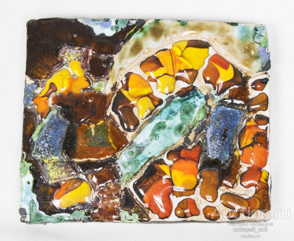 Панно Конь, автор Тамара Нечаева, керамика, размер 11,5х9х15 см (24)