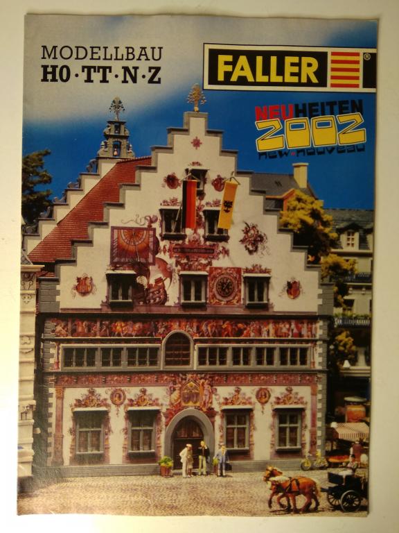16мм.(HO) Каталог Faller 2002