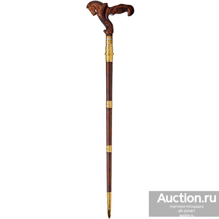 Подарочная трость ЛОШАДКА С УЗДЕЧКОЙ AZS011ТП170