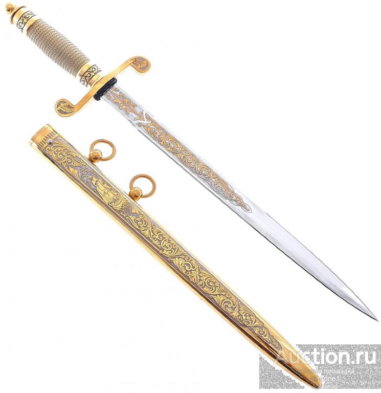 Кортик подарочный МОРСКОЙ (Златоуст) AZS32975