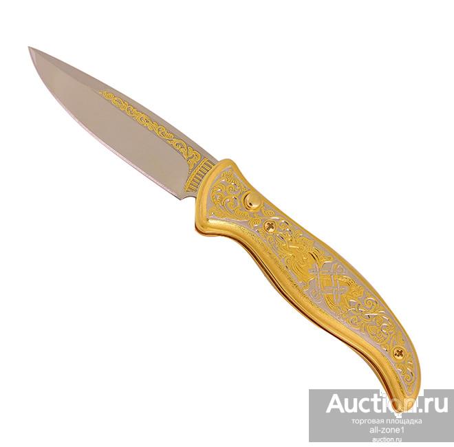 Складной нож подарочный ОРНАМЕНТ AZS029.1-11