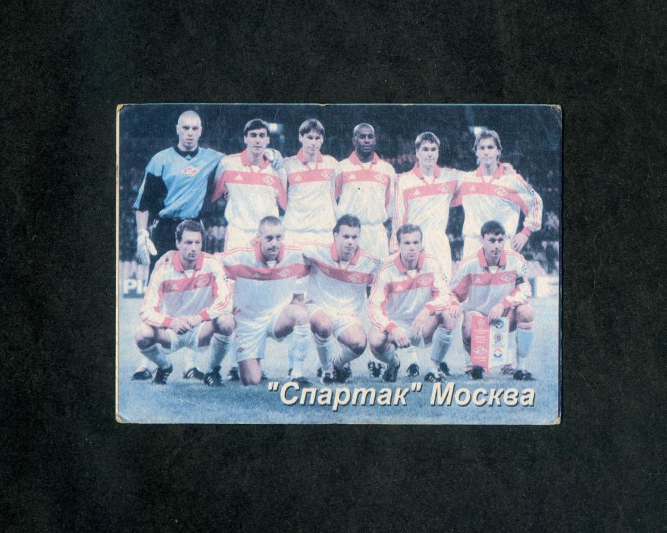 Календарик,Футбольный клуб Спартак Москва 2001 год,Раритет!!!