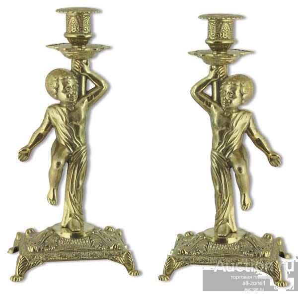 Подсвечник на одну свечу КУПИДОН AL-82-109