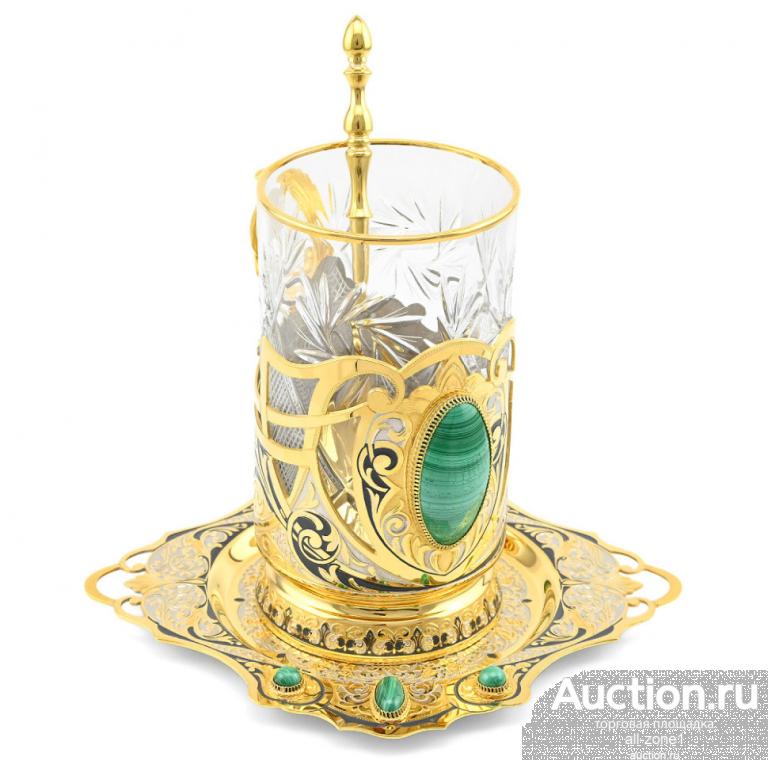 Подарочный чайный набор МАЛАХИТОВЫЙ AZRK3331058