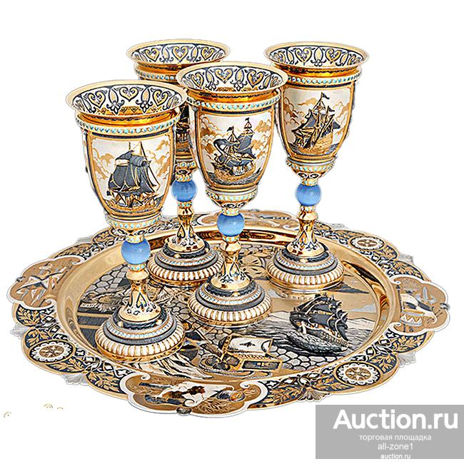 Набор фужеров для вина КАПИТАН ФЛИНТ AZM/864