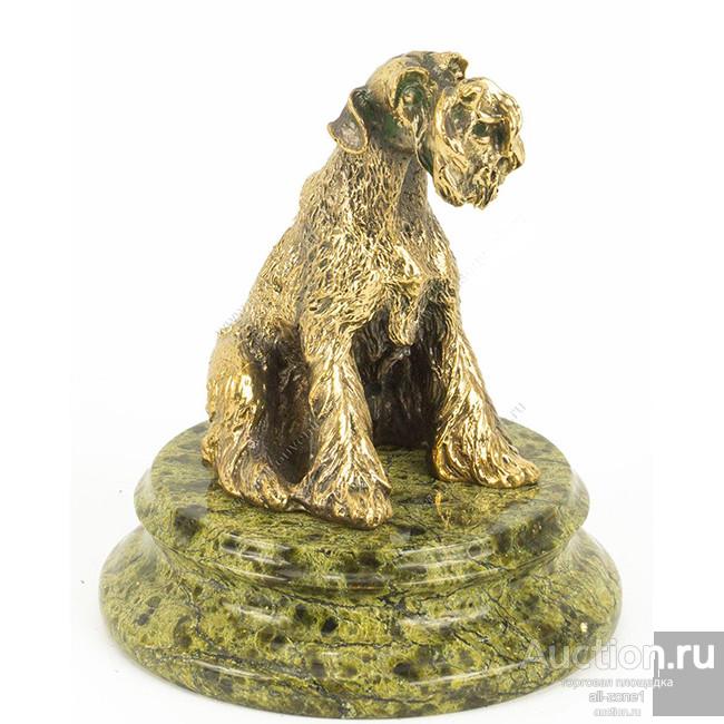 Статуэтка собаки РИЗЕНШНАУЦЕР AZY-8612