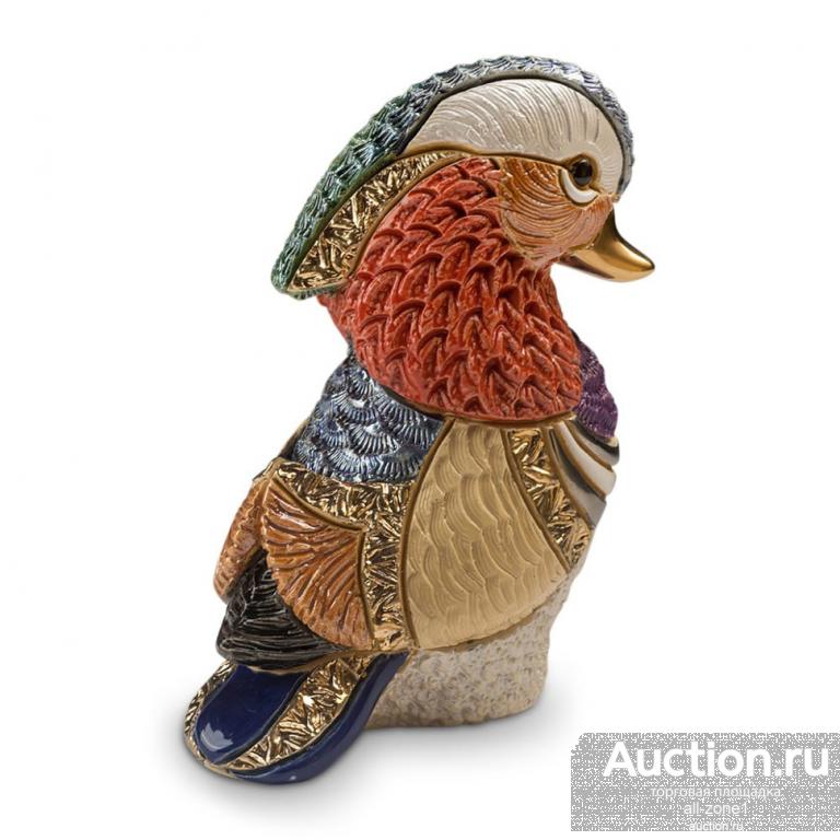 Статуэтка керамическая УТКА МАНДАРИНКА DR-F-230