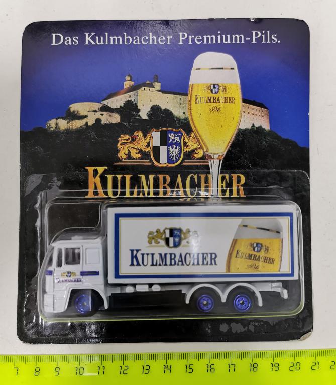 модель фура грузовик реклама пиво Kulmbacher Premium Pils Кульмбахер Германия