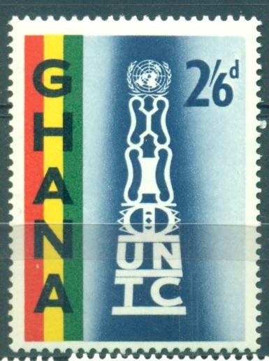 Гана 1961 г. Членство в ООН негашеная**