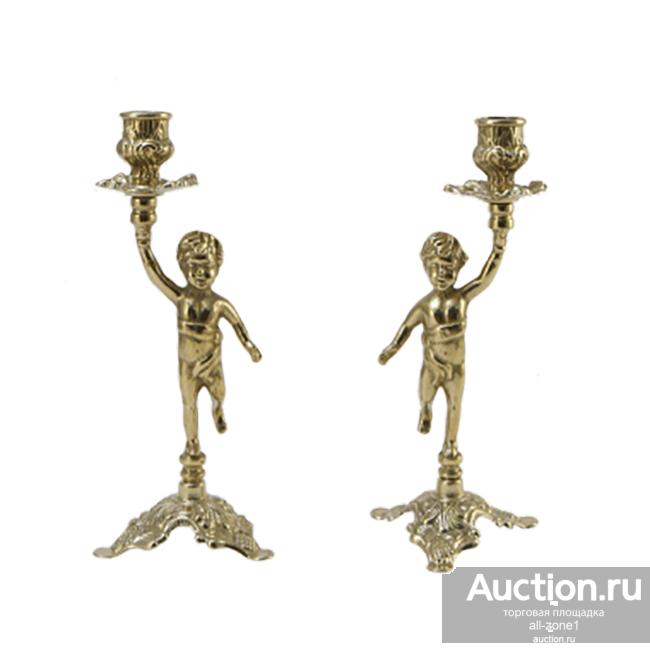 Пара подсвечников АНГЕЛЫ AL-80-325