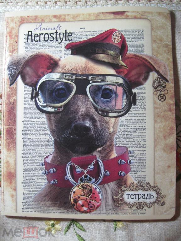 КОЛЛЕКЦИОННАЯ ТЕТРАДЬ.Aerostyle.С собакой !