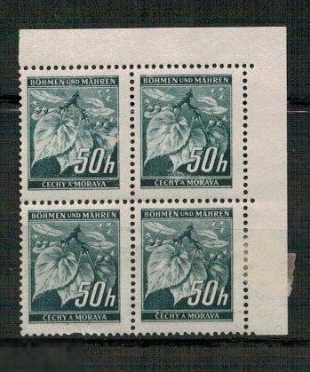 1939 4м Богемия-Моравия,Рейх Ветвь 50h  чист Сцепка 