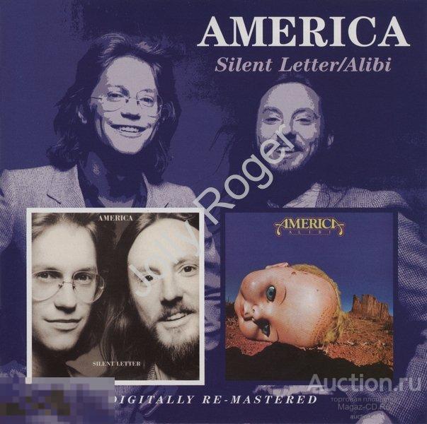 CDr: AMERICA - Silent Letter / Alibi (1979/1980) 