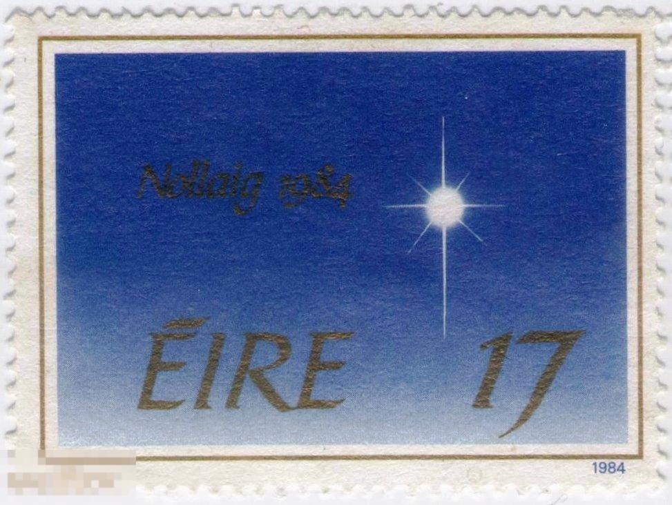 Ирландия 1984 г.   Новый год и Рождество  Вифлеемская звезда Праздник 