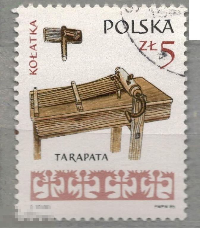 1985  Польша Искусство Музыкальные инструменты гаш НС 