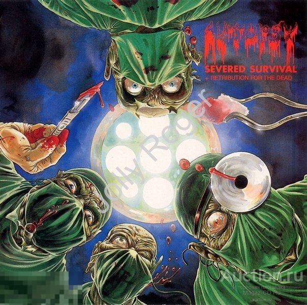 CDr: AUTOPSY - Severed Survival + Retribution For The Dead (1989/1990) 