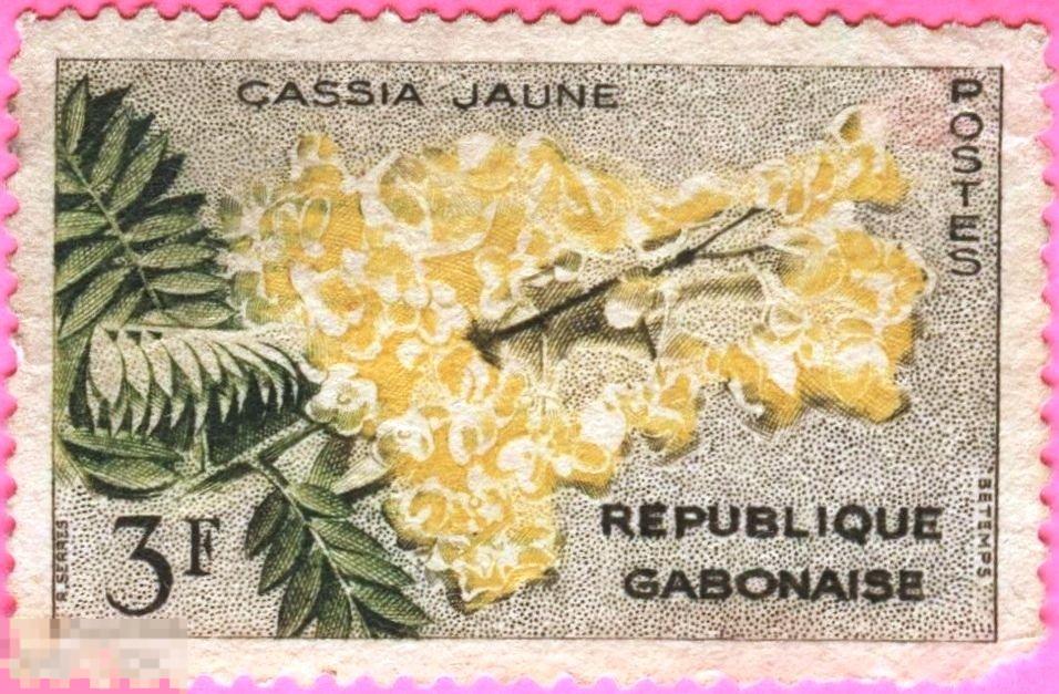 Габон - 1961 - Флора - Цветы 