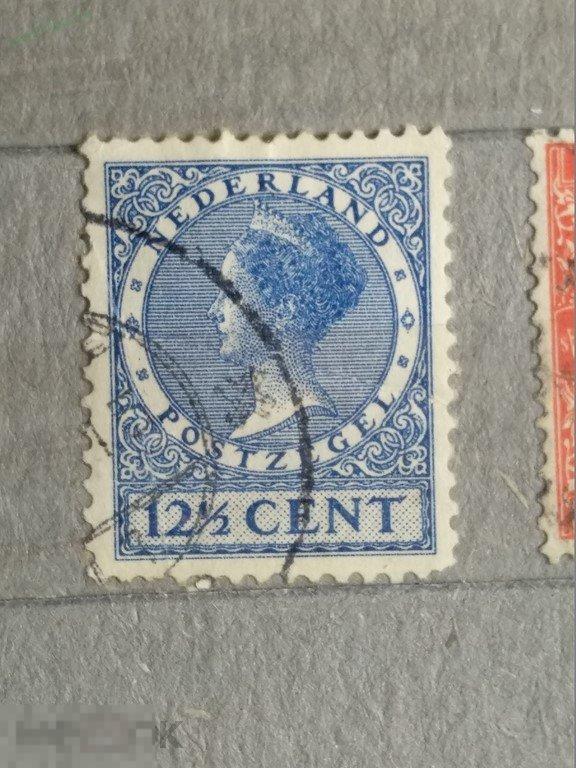 Нидерланды. Персоналии. Королева. 12 1/2 цента. Гаш. Лот 73 