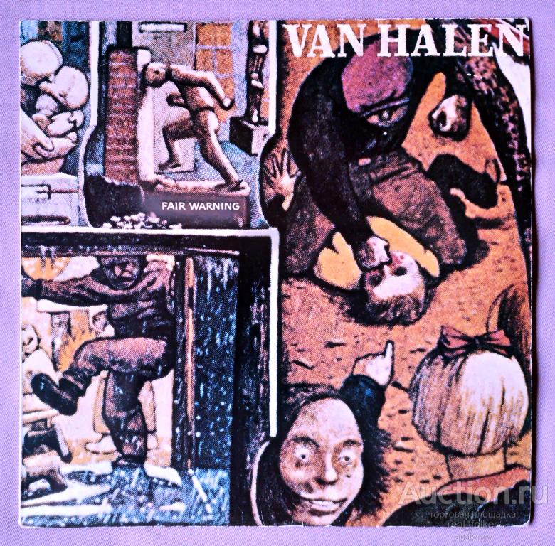 Van Halen - 1981 "Fair Warning", WB 56 899), LP Germany