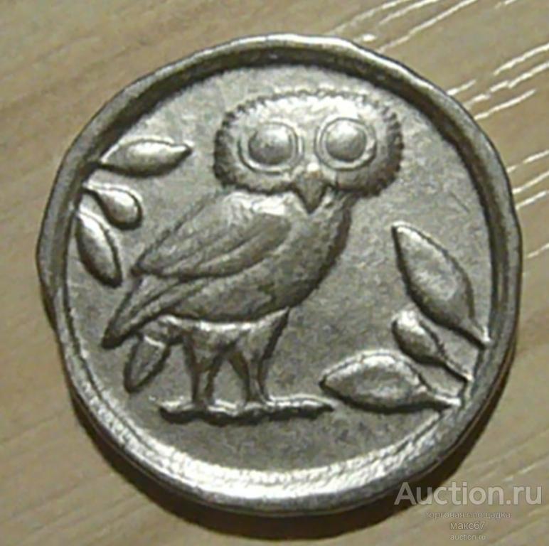 Жетон сети магазинов "Магнит" -  Древняя Греция. Сова.