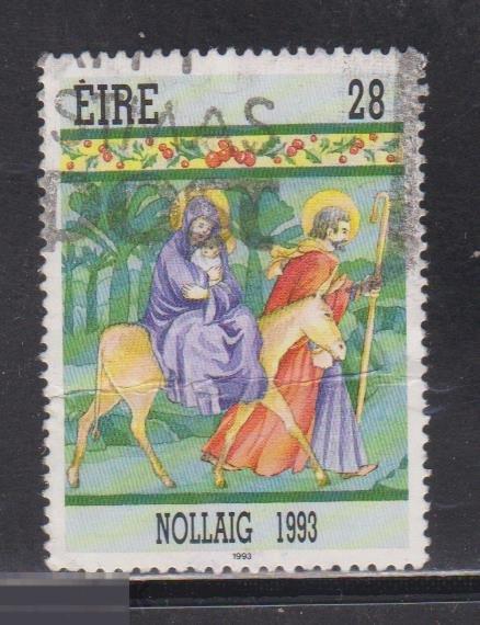 Ирландия 1993 Рождество религия ослик 