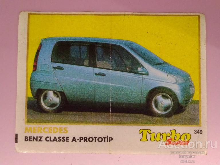 Вкладыш от жевательной резинки Turbo Super 331-400 (Kent) #349