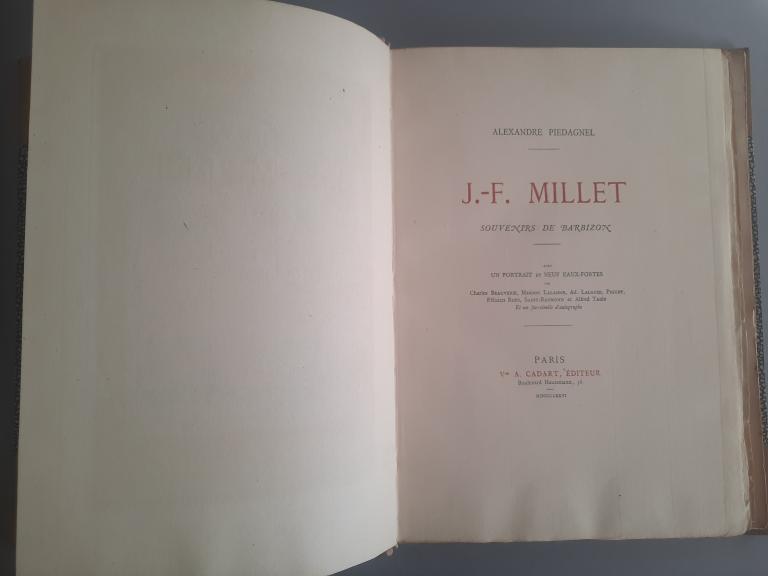 Ж.-Ф. Милле: воспоминания о Барбизоне.1885 г.