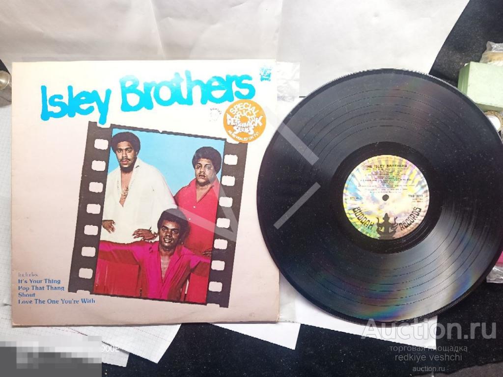 - Пластинка isley brothers New Zealand Vinyl КВ№13 