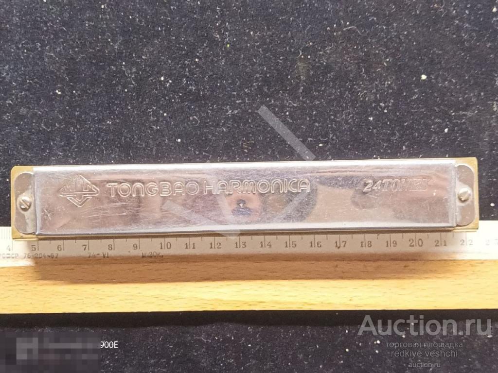 - Губная гармоника TONGBAO HARMONICA 24 НОТЫ Япония Оригинал Винтаж КПЗ№78 