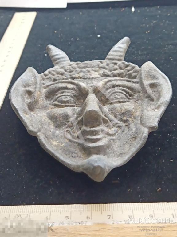 - Пепельница Черт Мефистофель СССР тяжелый металл КПЗ№78 