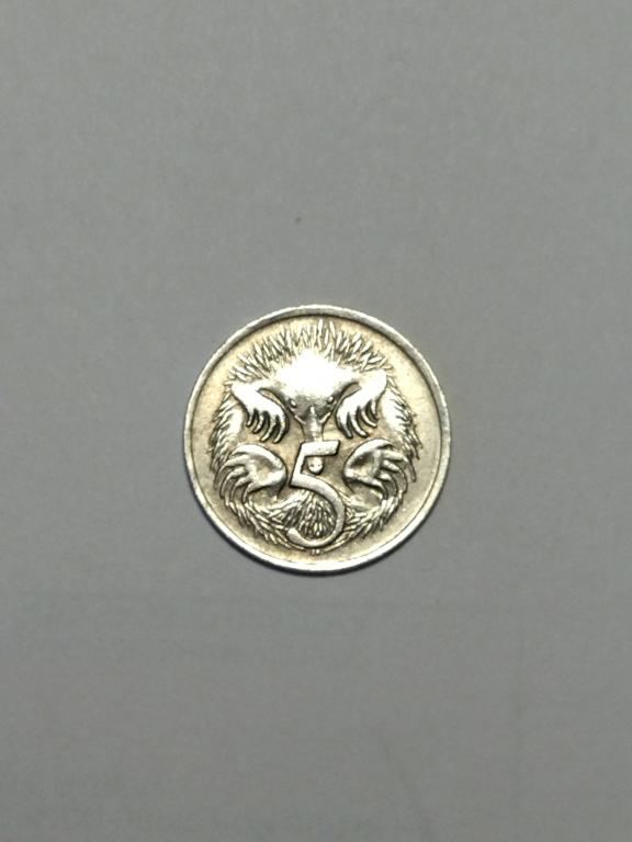 Австралия. 5 центов 1974 год.