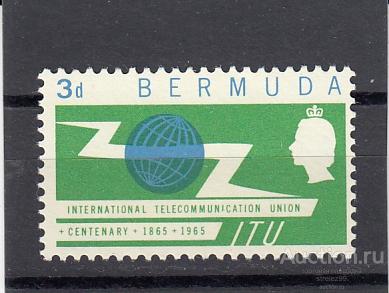 BERMUDA  БЕРМУДЫ  Коммуникации Связь № 185 1965 Сост**  MNH
