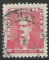 Бразилия. 1954. Известные люди Бразилии. Гашение.