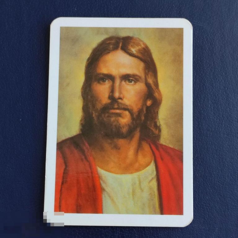 Календарик РЕКЛАМА  2005 Церковь Иисуса Христа центральный храм  Библия религия персоналии личность 