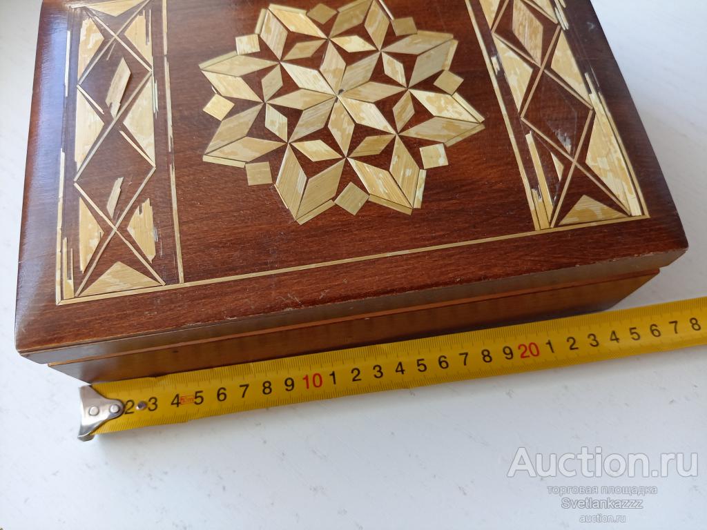 Шкатулка СССР большая