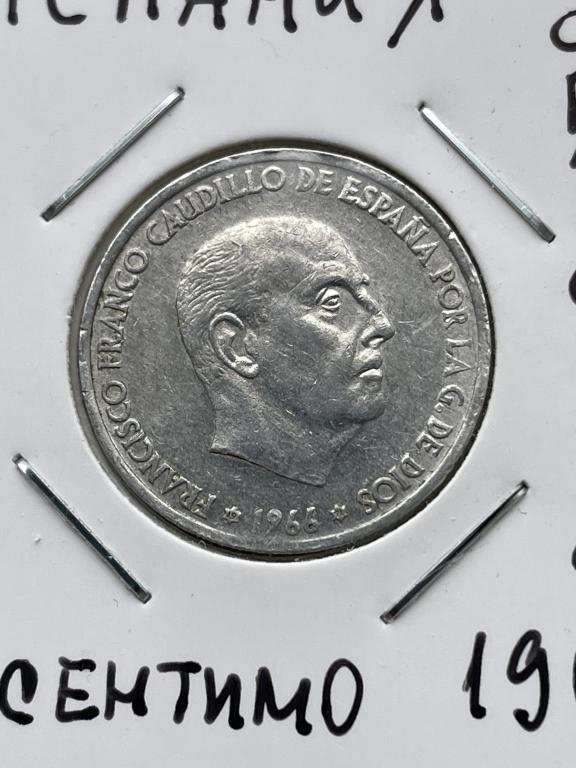 Испания 50 сентимо 1966 г._Франсиско Франко