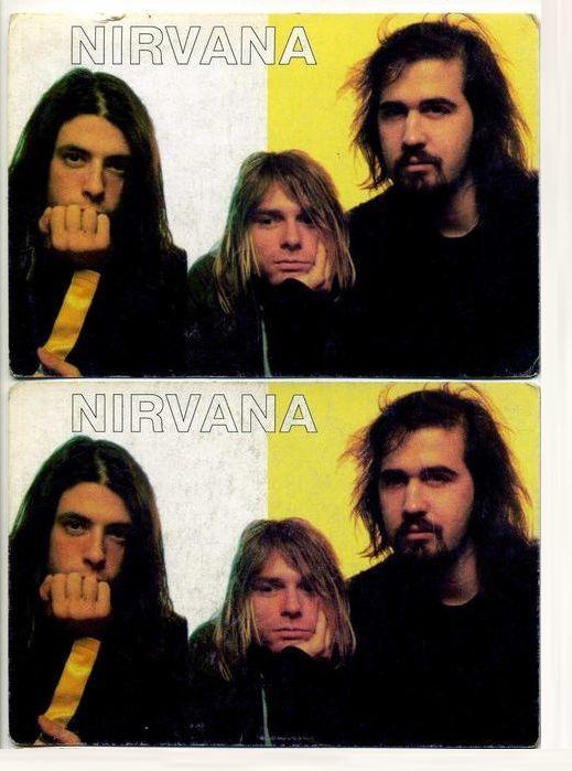 Календарик,Nirvana 1999 год.Раритет!!!