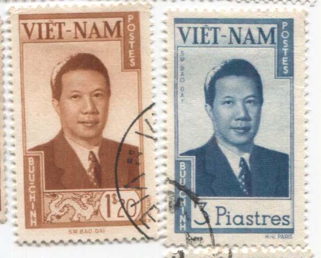 1951 Южный Вьетнам Король ВаоДаи и ландшафты 6м из 13.гаш