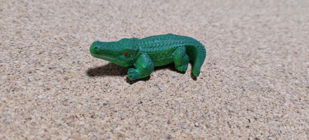 Игрушка фигурка Крокодил резина Китай