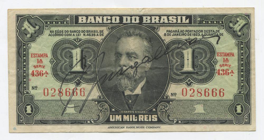 БРАЗИЛИЯ 1 МИЛЬ РЕЙС(КРУЗЕЙРО) ND(1944) GVF
