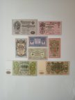 Наборы магнитов - банкноты с 1898г до 1995г.