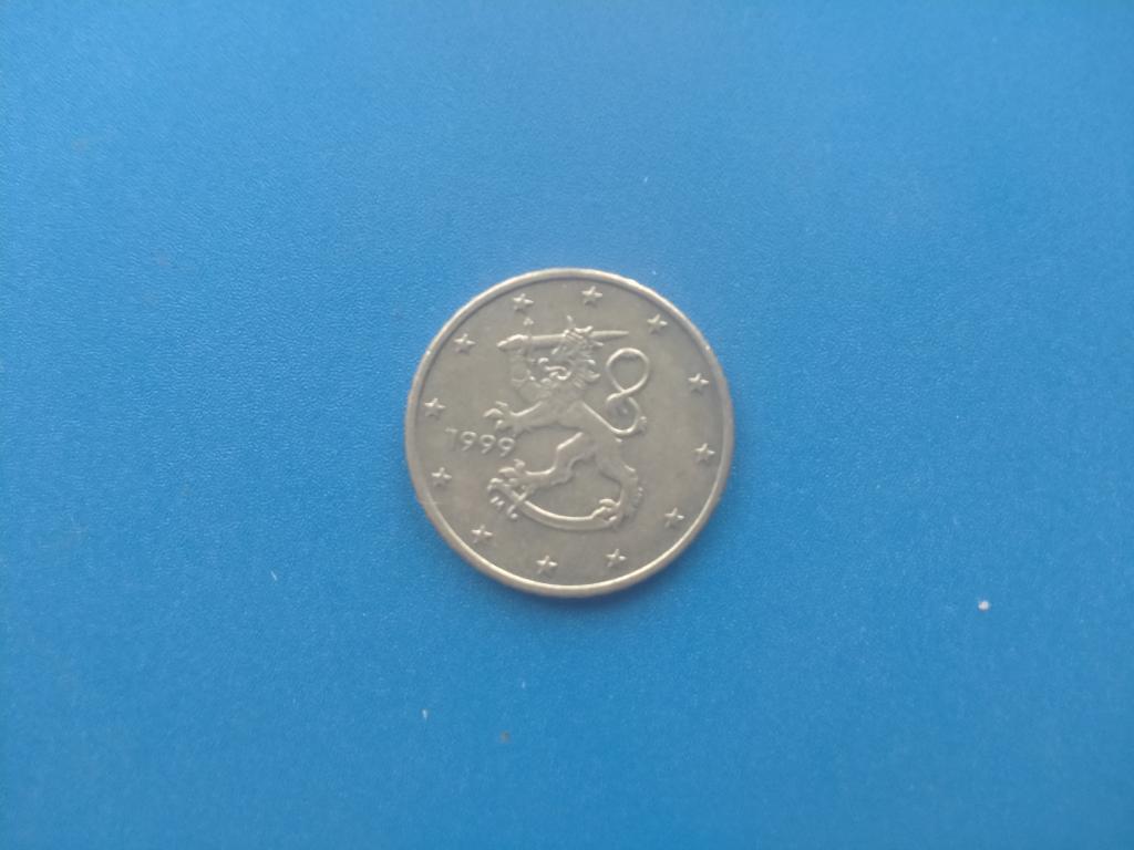 Финляндия 50 евро центов  1999 год
