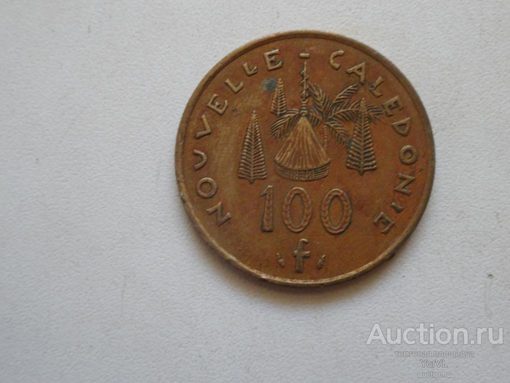 Новая Каледония 100 франков 1976 года. Хижина.